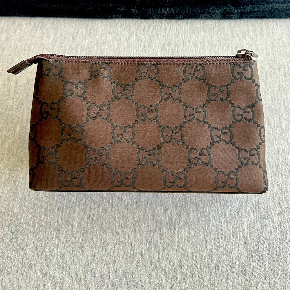 Gucci Monogram Cosmetic Pouch